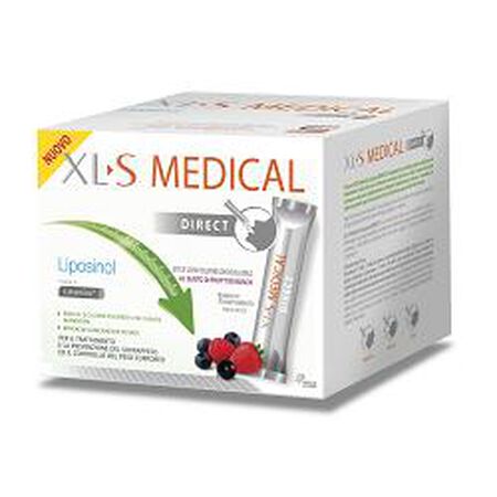 XLS MEDICAL LIPOSINOL DIRECT 90 BUSTINE STICK PACK 2,6 G image not present
