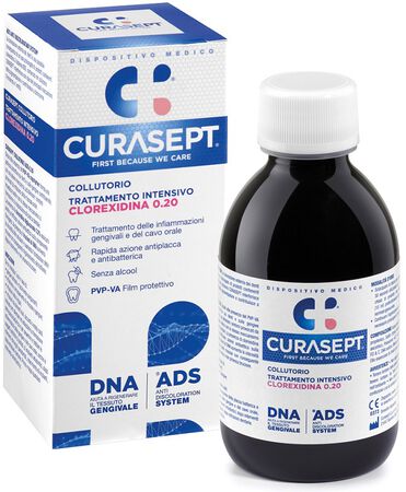 CURASEPT COLLUTORIO 0,20 ADS + DNA 200 ML image not present