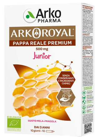 ARKOROYAL PAPPA REALE BIOLOGICA 500 MG 10 UNICA DOSE image not present
