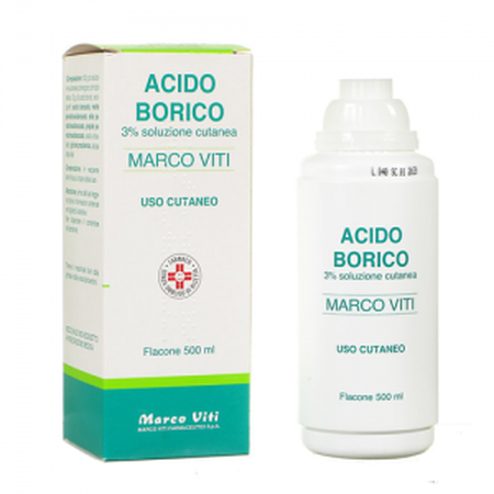 ACIDO BORICO (MARCO VITI)*soluz cutanea 500 ml 3% image not present