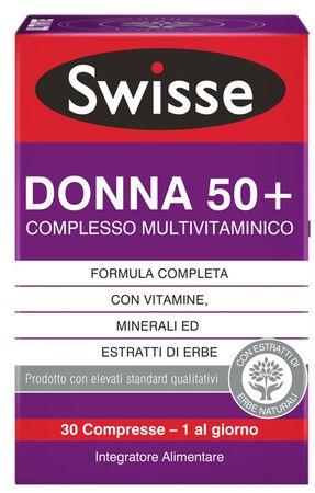 SWISSE MULTIVITAMINICO DONNA50+ 30 COMPRESSE image not present