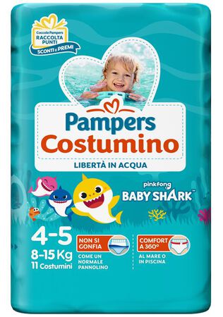 PAMPERS COSTUMINO CP 11 TG4 TG 4 11 PEZZI image not present