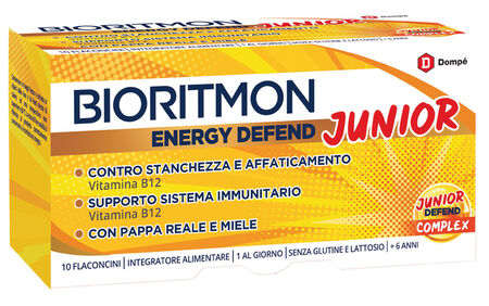 BIORITMON ENERGY DEFEND JUNIOR 10 FLACONCINI 10 ML image not present