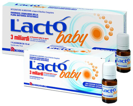LACTO BABY 12 FLACONCINI 3 MILIARDI 10 ML image not present