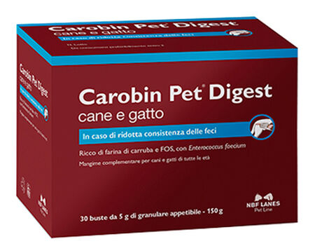CAROBIN PET DIGEST GRANULARE 30 BUSTE DA 5 G image not present