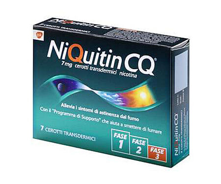 NIQUITIN*7 cerotti transd 7 mg/die image not present