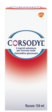 CORSODYL*collut 150 ml 200 mg/100 ml image not present