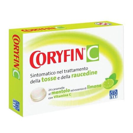 CORYFIN C*24 pastiglie limone 2,8 mg + 16,8 mg image not present