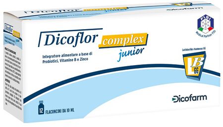 DICOFLOR COMPLEX JUNIOR 12 FLACONI DA 10 ML image not present