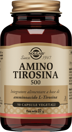 AMINO TIROSINA 500 50 CAPSULE VEGETALI image not present