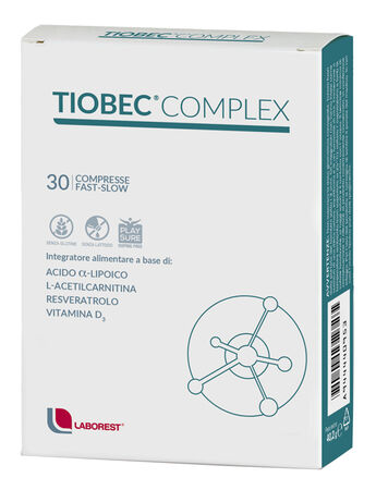 TIOBEC COMPLEX 30 COMPRESSE FAST SLOW image not present
