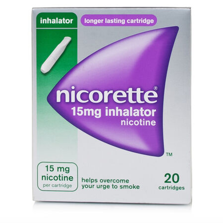 NICORETTE*soluz inal 20 flaconcini monod 15 mg image not present