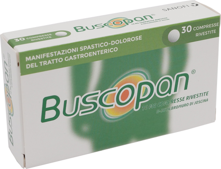 BUSCOPAN*30 cpr riv 10 mg image not present