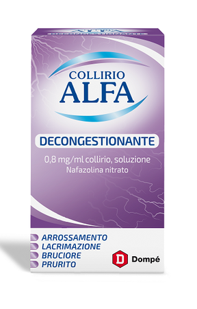 COLLIRIO ALFA DECONGESTIONANTE*collirio 10 ml 0,8 mg/ml image not present