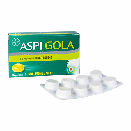 ASPI GOLA*16 pastiglie 8,75 mg limone miele image not present