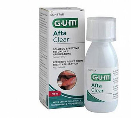 GUM AFTACLEAR RINSE 120 ML COLLUTORIO image not present