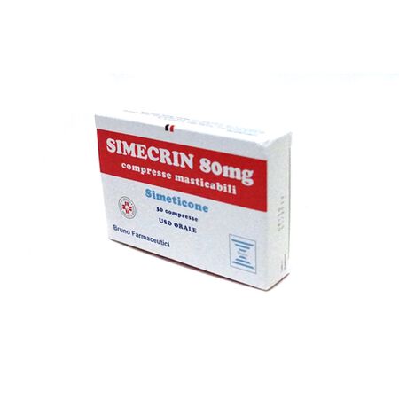 SIMECRIN*30 cpr mast 80 mg image not present
